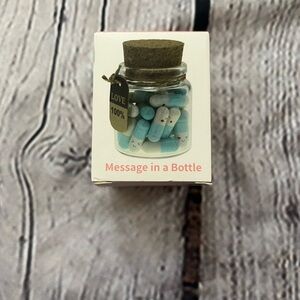 NEW Message in a Bottle with Capsules